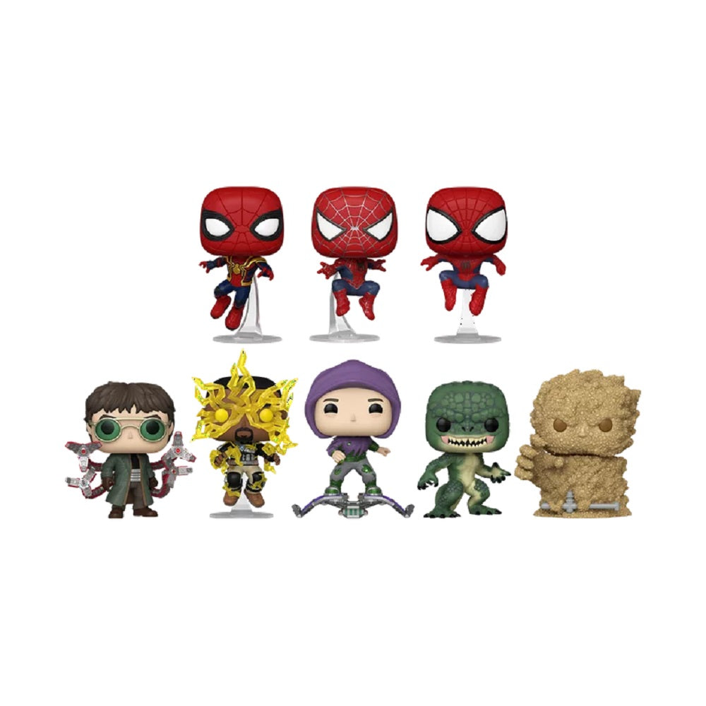 Funko Pop! Marvel: Spider-Man No Way Home - 8-pack (Walmart Exclusive) –  Boxset and Chill