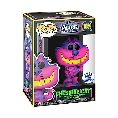 Funko Pop! Disney: Alice in Wonderland - Cheshire Cat (Blacklight Funko Exclusive) #1059