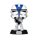 Funko 76682 Pop! Star Wars: The Mandalorian - 501st Clone Trooper Phase II (Special Edition) #694 [Boxset and Chill Exclusive]