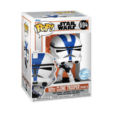 Funko 76682 Pop! Star Wars: The Mandalorian - 501st Clone Trooper Phase II (Special Edition) #694 [Boxset and Chill Exclusive]