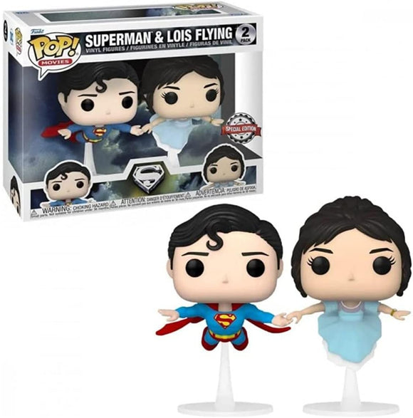 Funko Pop! Movies: Superman - Superman & Lois Flying (2-Pack Special Edition)