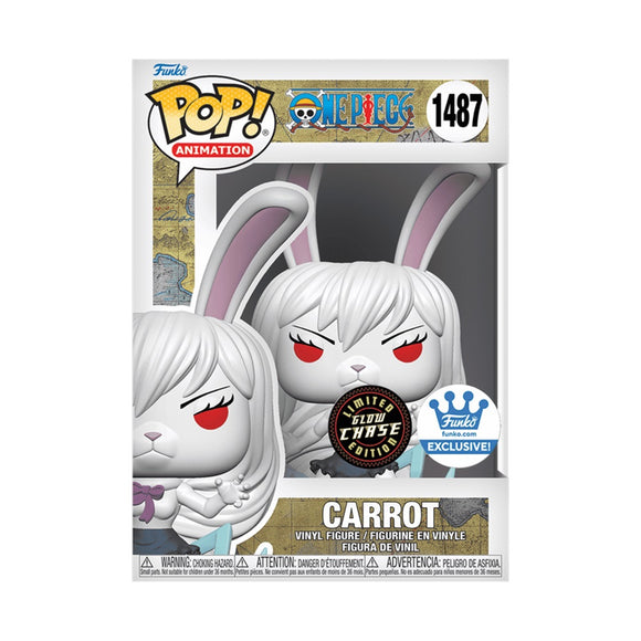 Funko Pop! Animation: One Piece - Carrot (Glow in the Dark Chase Edition Funko Exclusive) #1487