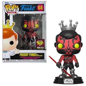 Funko Pop! Star Wars: Freddy Funko As Darth Maul (Blacklight Battle 2022 LE 4000) #SE