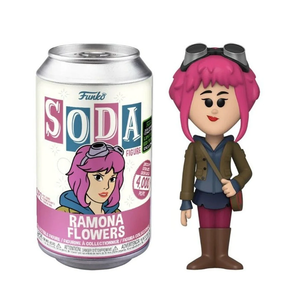 Funko Vinyl Soda: Scott Pilgrim Vs The World - Ramona Flowers (Spring Convention Exclusive 2020) LE4K [SEALED CAN - Chance of Green Hair Chase]