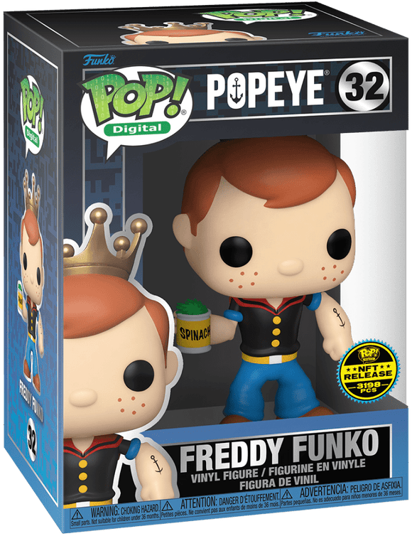 Funko Pop! Digital: Retro Comics - Freddy Funko as Popeye (LE 3,198 PCS) #32