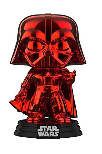 Pop! Funko Star Wars Darth Vader Red Chrome Exclusive Vinyl Figure #157