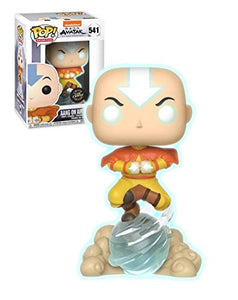 Funko Pop! Animation: Avatar the Last Airbender - Aang on Airscooter (Chase Glow in the Dark Special Edition) #541