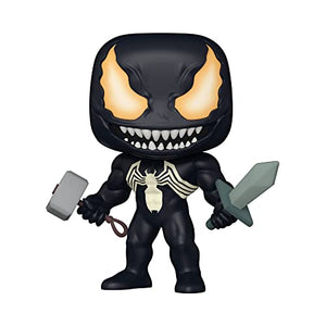 Funko 68247 Pop! Marvel: Venom - Venom with Mjolnir & Sword Exclusive #1141