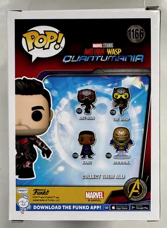 Funko POP! Ant-Man & The Wasp Quantumania Unmasked Ant-Man Marvel Collector Corps Exclusive