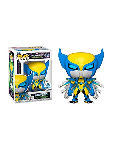 FUNKO POP! Marvel MECH Strike Monster Hunters Wolverine #996 Box & Protector Include