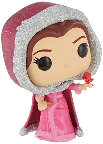 Funko POP! Disney: Beauty & Beast - Winter Belle - Diamond Glitter - Collectable Vinyl Figure For Display - Gift Idea - Official Merchandise - Toys For Kids & Adults - Model Figure For Collectors