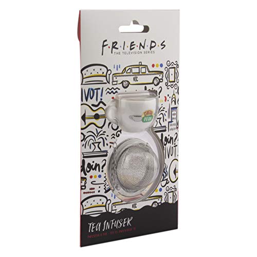 Paladone Friends Central Perk Stainless Steel Tea Infuser and Chain