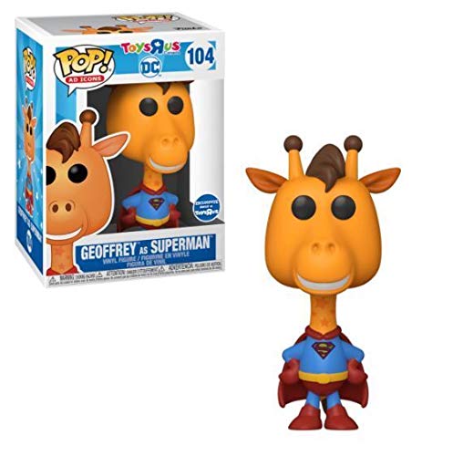 Funko Pop! Ad Icons 50919 (DC Toys R Us Exclusive) Geoffrey as Superman #104