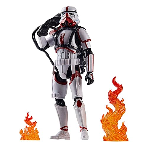 Hasbro STAR WARS - The Vintage Collection Deluxe Incinerator Trooper & Grogu 203768 STAR WARS - The Vintage Collection Deluxe Incinerator Trooper & Grogu,Black