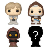 Funko Bitty POP! Star Wars - Luke Skywalker™, Obi-Wan Kenobi™, Jawa™ and A Surprise Mystery Mini Figure!