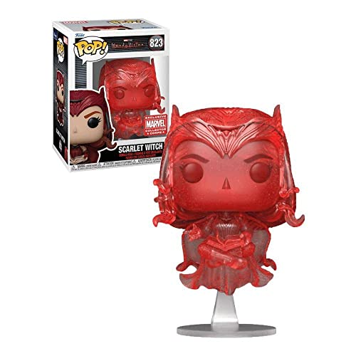 Funko POP! Marvel Collector Corps Exclusive Scarlet Witch #823 w/ Free Acrylic Case