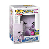 Funko 47872 Pop! Games: Pokemon - Mewtwo (Flocked SDCC 2020 Exclusive) #581