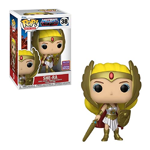 Funko 63691 Pop! Retro Toys: Masters of the Universe - She-Ra (Metallic Wondrous Convention Limited Edition) #38