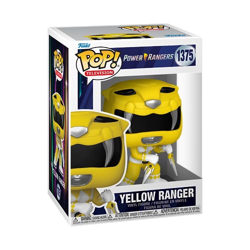 Funko POP! TV: Mighty Morphin Power Rangers 30th - Yellow Ranger - Power Rangers TV - Collectable Vinyl Figure - Gift Idea - Official Merchandise - Toys for Kids & Adults - TV Fans