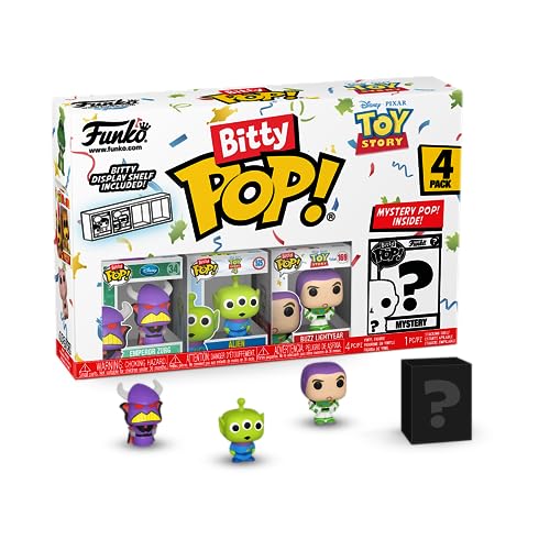 Funko Bitty POP! Toy Story and A Surprise Mystery Mini Figure! 4pk