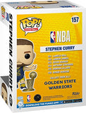 Funko Pop! NBA: Golden State Warriors - Steph Curry with Championship Trophy (Special Edition) #157