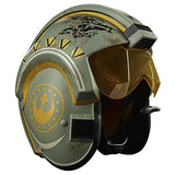 Hasbro Star Wars The Black Series Trapper Wolf Electronic Helmet Star Wars: The Mandalorian Roleplay Full-Scale Lights, Sounds, Multicolor (F5549)