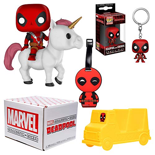 Funko Marvel Collector Corps Box - Deadpool (Includes Deadpool on Unicorn Funko Pop!)