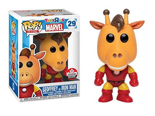 Funko Pop! Ad Icons: Toys R Us - Geoffrey as Iron Man (2018 Canadian Convention Exclusive) #29