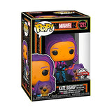 Funko Pop! Marvel: Hawkeye - Kate Bishop With Lucky The Pizza Dog (Blacklight) #1212