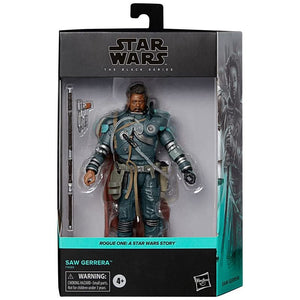Hasbro Star Wars The Black Series Saw Gerrera Toy 6-Inch-Scale Rogue One: A Story Collectible Figure, Ages 4 and Up, Multicolor, (F4065)