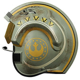 Hasbro Star Wars The Black Series Trapper Wolf Electronic Helmet Star Wars: The Mandalorian Roleplay Full-Scale Lights, Sounds, Multicolor (F5549)