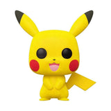 Funko Box: Pokemon Flocked Pikachu #353 and Flocked Squirtle #504, Stickers, Keychains, and Pins