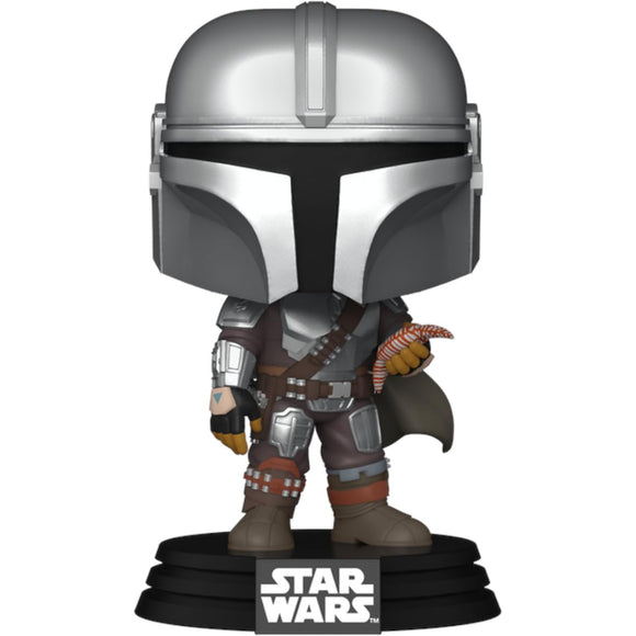 Funko POP! Star Wars: BoBF - the Mandalorian - Mando With Pouch - Star Wars: the Book Of Boba Fett - Collectable Vinyl Figure - Gift Idea - Official Merchandise - Toys for Kids & Adults - TV Fans