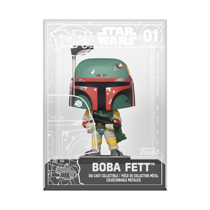 Funko 61820 Pop! Die Cast: Star Wars - Boba Fett #01