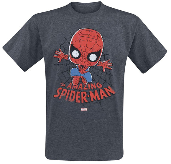 Funko Pop! 61576 Marvel Spider-Man Loose Tee (XL) Gray