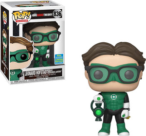 Funko Pop! Television: The Big Bang Theory - Leonard Hofstadter as Green Lantern (Summer Convention 2019 Exclusive) #836