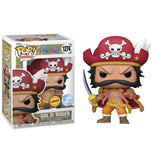 Funko 63213 Pop! Animation: One Piece - Gol D. Roger (With Hat CHASE Funko Special Edition) #1274