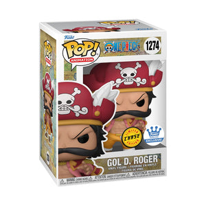 Funko 63213 Pop! Animation: One Piece - Gol D. Roger (With Hat CHASE Funko Special Edition) #1274