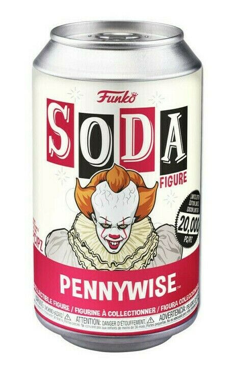 Funko Pop! 50836 Pennywise vinyl Soda (Possible Chase) SEALED