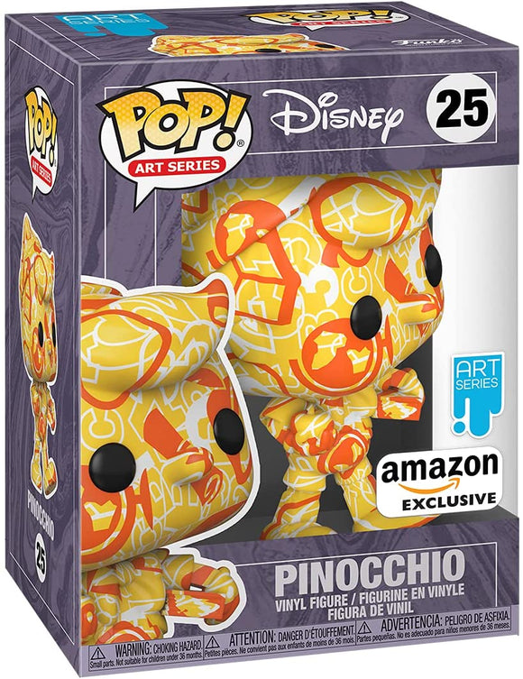 Funko Pop! Art Series: Disney's Treasure Vault - Pinocchio - (Amazon Exclusive) #25