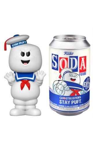 Funko Vinyl Soda: Ghostbusters- Stay Puft Marshmallow Man (Sealed can - Chance of chase)