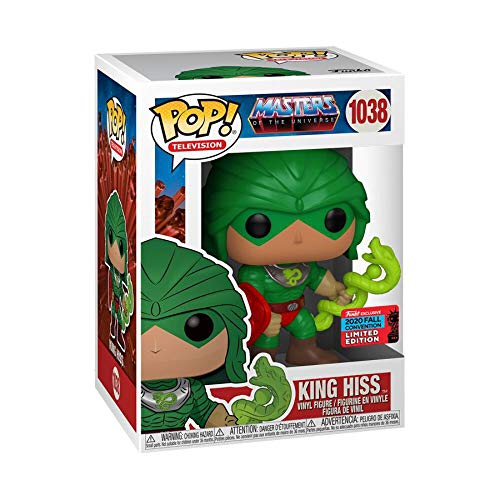 Funko Pop! TV: Masters of The Universe - King Hiss, NYCC 2020 Shared Fall Convention Exclusive #1038