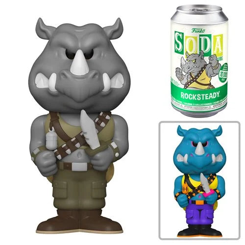 Funko Soda Rocksteady TNMT Chase Expected