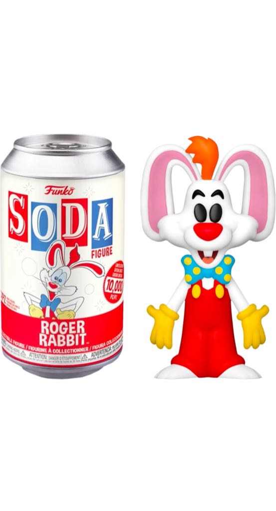 Funko Soda! 52212 Roger Rabbit (1 in 6 chance of finding a Chase!)