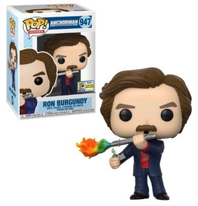 Funko Pop! Anchorman Ron Burgundy with Flute