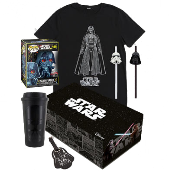 Star Wars Collectors Gift Box Dark Side Darth Vader Funko Pop Star Wars 